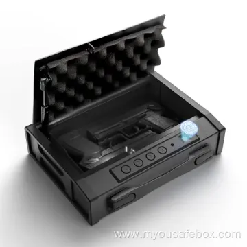 Biometric Fingerprint Safe Box with Gun Pistol Storage